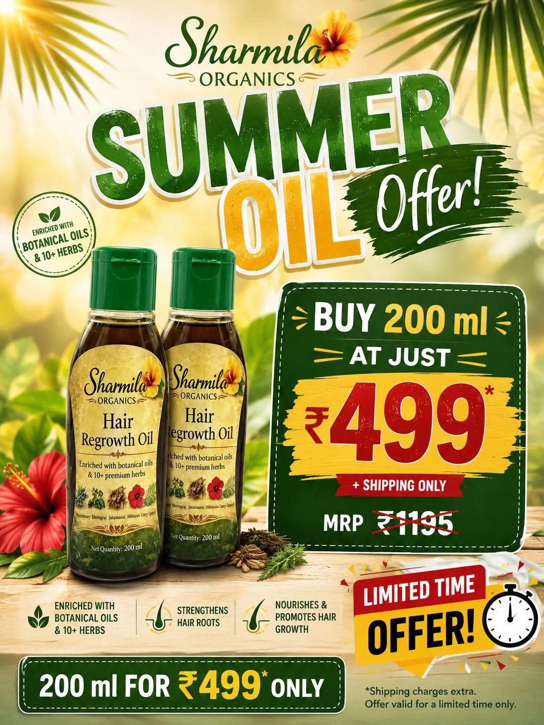 200 ml Hair Oil Combo