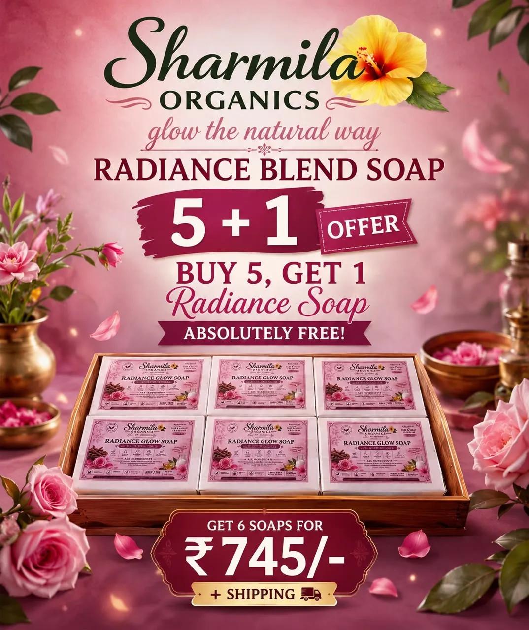 Radiance Glow Soap — 5 + 1 Free