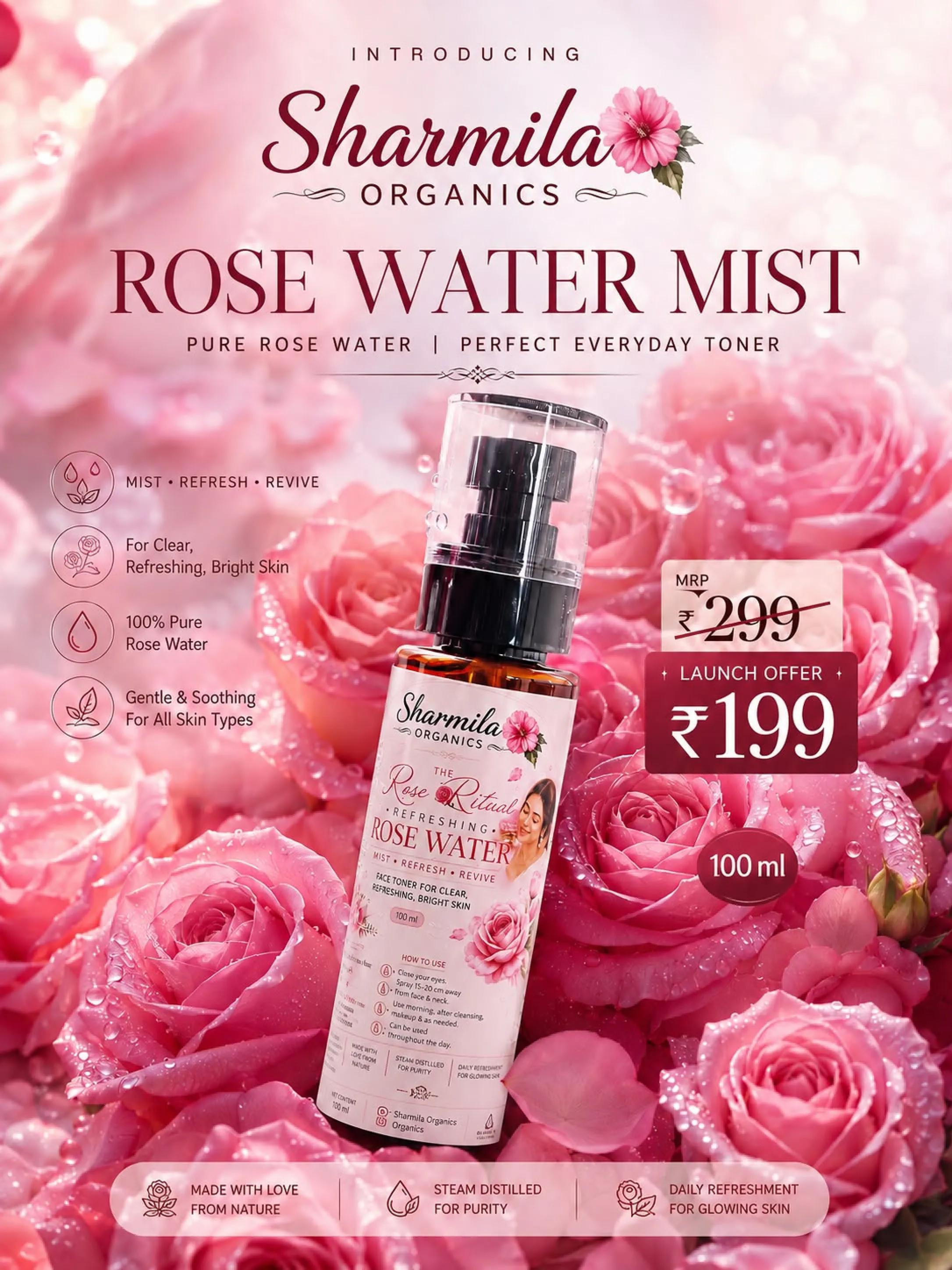 ROSE MIST - ROSE WATER