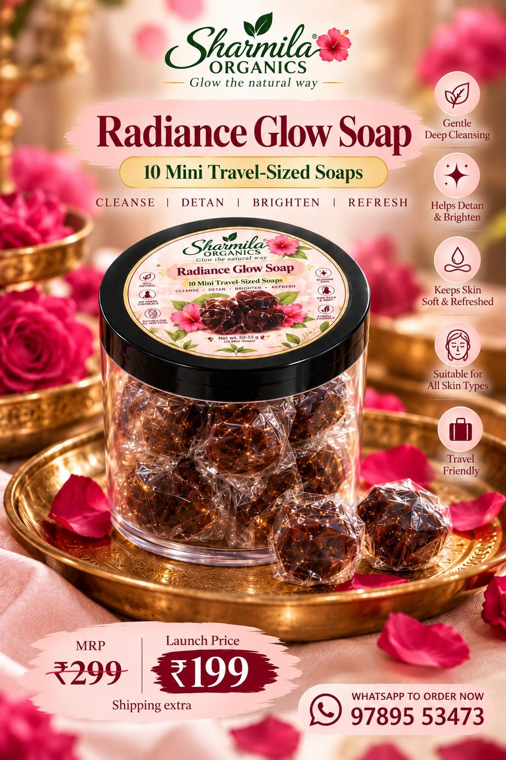 Mini Jar - Radiance glow soap